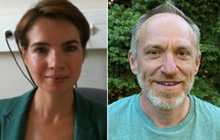 Portraits Chloé Farrer et Christophe Joigneaux