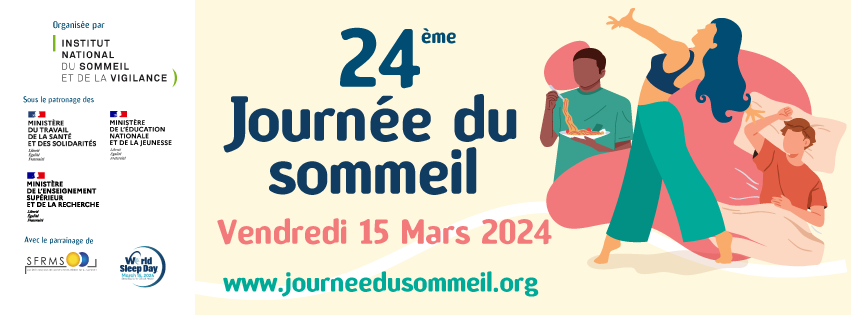 Logo 24ème journée du sommeil