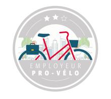 médaille d’argent du label Employeur Pro-Vélo