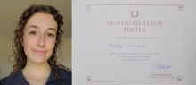 Maëlys Souilhol - Prix du meilleur poster 2025 de la SFR Santé Lyon Est